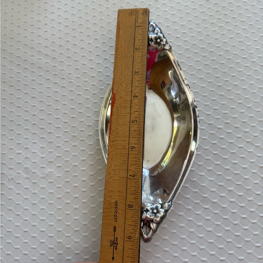 Vintage Roger Silver Trinket Dish - Picture 8 of 10